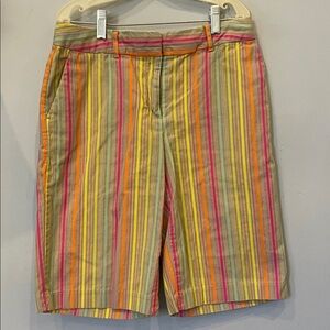Colorful Striped Women's Shorts size 4